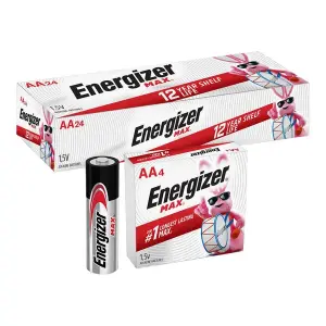 Energizer Max AA Batteries pack 24