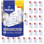 Silica Gel Desiccant Packets & Bags 2 Gram 50 Count