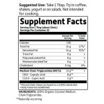Dr. Formulated Brain Health Organic Coconut MCT Oil Liquid 16 fl oz. (473 ml)