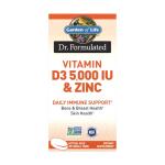 Dr. Formulated Vitamin D3 5,000 IU + Zinc - 30ct Tablets
