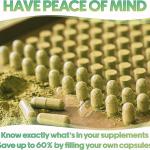 Empty Vegan Capsules for DIY Herbal Pills
