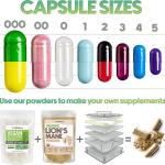 Empty Vegan Capsules for DIY Herbal Pills
