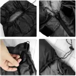 Camping Sleeping Bag Ultralight Waterproof 4 Season Warm Envelope Backpacking Sleeping Bag - Black