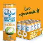 C20 Coconut Water with Mango - 17.5 fl oz. (12-Pack)