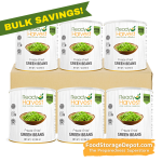 Ready Harvest Freeze-Dried Green Beans 6 pack 7 oz