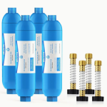 4-Pack Inline Water Filter System