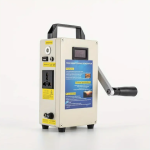 120W Portable Emergency Hand Crank Generator for Phone, Computer, etc.