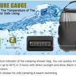 Portable 5 Gal Camp Shower