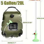 Portable 5 Gal Camp Shower