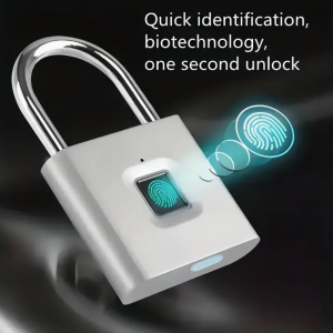 Fingerprint Padlock for Secure Travel