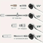216 pieces/set Universal Mechanics Ratchet Set