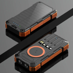36000mAh Solar Powered Wireless Phone Charger