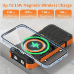 36000mAh Solar Powered Wireless Phone Charger