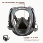 Gas Mask with Face Shield