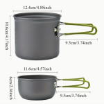 Deluxe Camping Cookware Kit