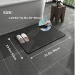 Non-Slip Diatomaceous Earth Bath Mat - Ultra-Absorbent