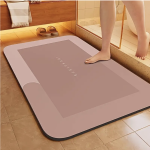 Non-Slip Diatomaceous Earth Bath Mat - Ultra-Absorbent