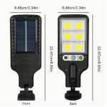 4 pcs Outdoor Solar Wall Light w Motion Sensor