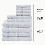 Luxurious Bath Towel Set - White