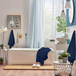 10 pcs bath towel set - Blue