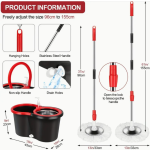 360° Spin Mop And Bucket Set
