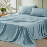 4-Piece Soft Cooling Sheets for Queen Size