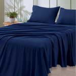 4-Piece Soft Cooling Sheets for Queen Size