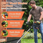 Cordless Weed Wacker, 3 Types of Blade