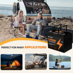 12V 100Ah High-Capacity LiFePO4 Deep Cycle Battery