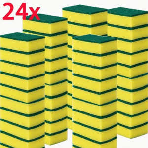 24 High-Quality Dishwashing Sponge