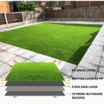 4 FT x 13 FT Premium Artificial Grass