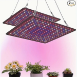 2 Pack LED Grow Light Panel 200W Lamp