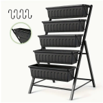 4 Ft Vertical Garden 5-Tier Raised Garden Bed Planter