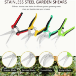 4pcs Stainless Steel Garden Pruning Shears Set