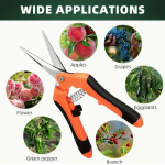 4pcs Stainless Steel Garden Pruning Shears Set