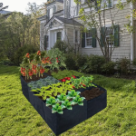 2 Pack 6x3x1ft Fabric Raised Garden Beds