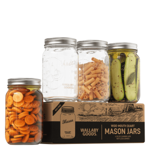 Mason Jars 32 Ounces 4 Pack