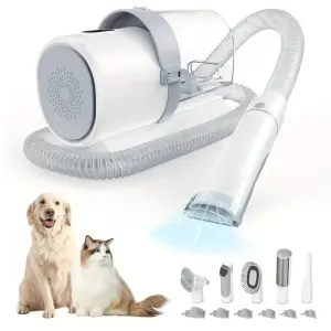 5-in-1 Pet Grooming Vacuum Kit