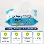 Pet Wipes, 400Pcs Dog Wipes, 8x8 Inch Unscented