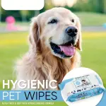 Pet Wipes, 400Pcs Dog Wipes, 8x8 Inch Unscented