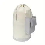 Canvas Fabric Laundry Bag, 1 piece, 26" x 37"