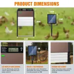 Automatic Solar Powered Chicken Coop Door Opener