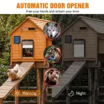 Automatic Solar Powered Chicken Coop Door Opener