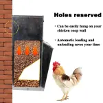 12lbs Galvanized Rat Proof Chicken Feeder