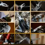 Multi-Tool Pocket Pliers - 420 Stainless Steel Folding Knife with Carrying Pouch