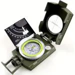 AF-4074 Military Lensatic Compass for Hiking, Camping, Boy Scouts, and Geology - Waterproof, Durable, and Inclinometer Equipped for Precise Navigation