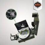 AF-4074 Military Lensatic Compass for Hiking, Camping, Boy Scouts, and Geology - Waterproof, Durable, and Inclinometer Equipped for Precise Navigation