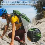 10pcs Heavy-Duty Aluminum Alloy Carabiner Clips - Ultra-Durable Spring Hooks For Car Keys, Backpacks, And Camping Gear - Compact, Lightweight, And Corrosion-Resistant