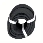 Heavy-Duty Braided Polyester Rope - 100 Feet Long, 3/8 Inch Diameter, 3250 LBS Breaking Strength, Ideal for Tree Work, Rigging, Outdoor Swing, and Camping