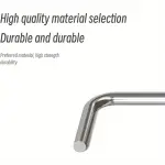 20pcs Heavy Duty Stainless Steel Tent Stakes - Perfect for Outdoor Camping, Gardening